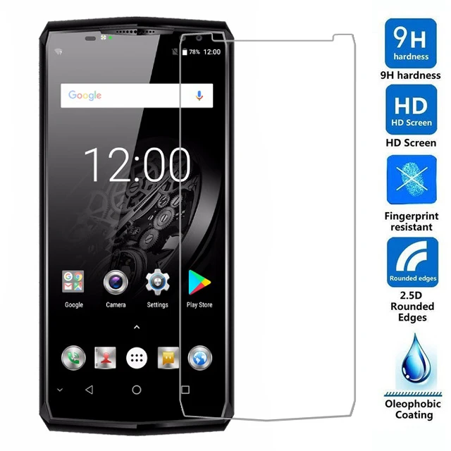 2 шт. 2.5D Закаленное стекло для OUKITEL K10 защитная пленка Взрывозащищенная защита