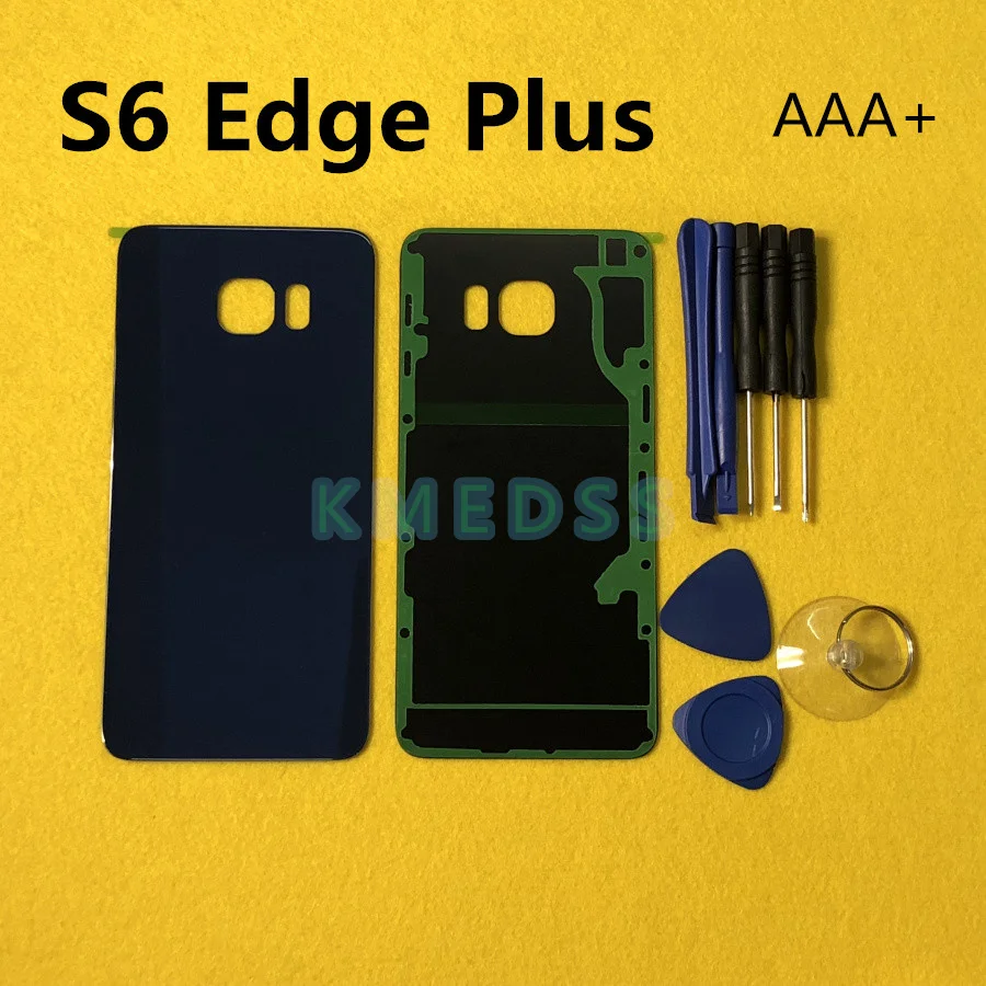 AAA + качественная задняя крышка батарейный стеклянный корпус чехол для Samsung Galaxy S6