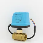 DN15 DN20 DN25 DN32 DN40 DN50 AC220V AC24V DC12V DC24V Электрический шаровой кран латунный моторизованный шаровой клапан 2 way клапаны