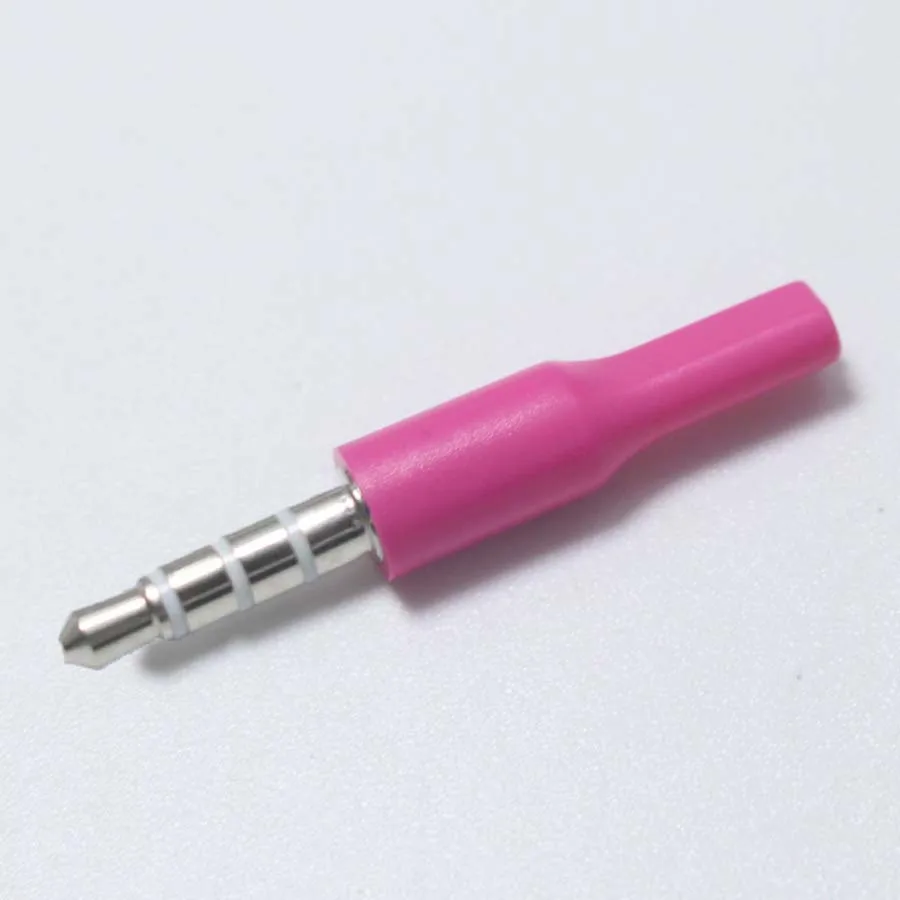 2 шт. 4 полюсные штекеры для стереогарнитуры 3 5 мм 6 цветов|connector 3.5mm|connector plugconnector