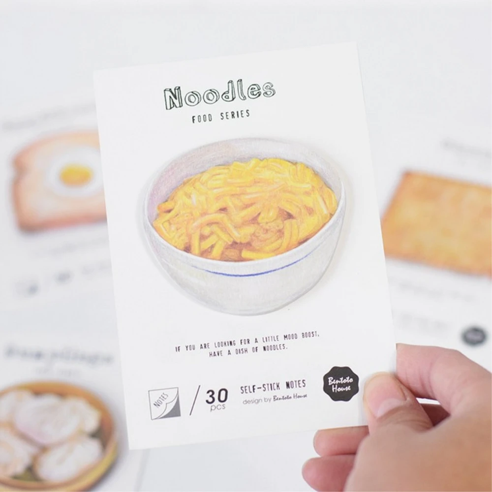 Японские Мультяшные пищевые закуски печенье тосты лапша пельмень наклейки