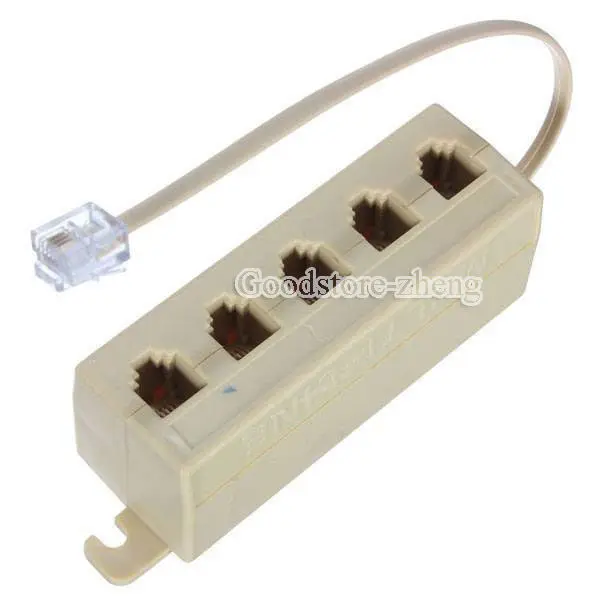 Лидер продаж 1 шт. RJ11 5 ходовой разъем для телефона модульное гнездо соединителя