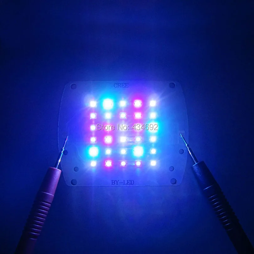 100 Вт Cree XPE XP E 450nm Королевский Синий + 470NM 7000 К Белый Epileds 430NM UV 490NMM Голубой 660nm Красный