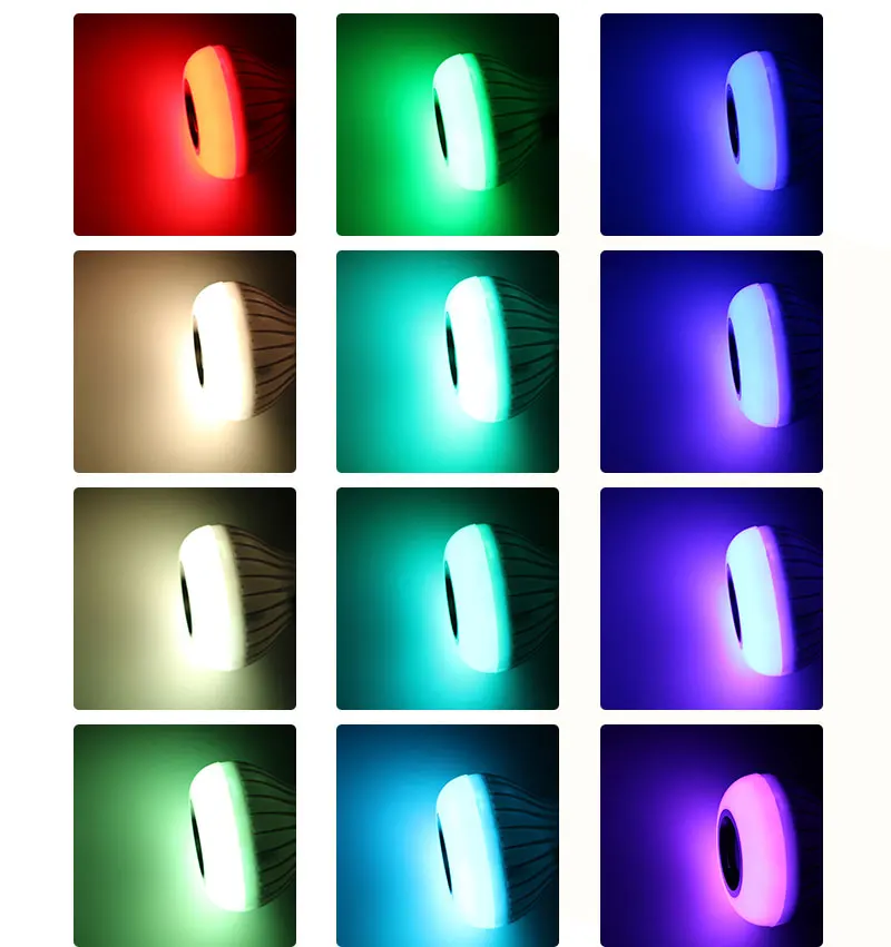 Смарт E27 RGB Bluetooth динамик Светодиодная лампа 12 Вт Музыка Воспроизведение Регулируемая Беспроводная Светодиодная лампа с 24 клавишами дистанционного управления