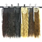 Soowee кудрявые волосы конский хвост шиньоны синтетические волосы конский хвост на заколке наращивание волос на заколках накладные пряди