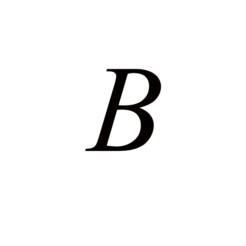 Любовные кольца A-Z 26 букв персонализированные ручной штампованный штабелирование начальные крошечные кольца сердца для женщин золотые кольца ювелирные изделия - Цвет основного камня: B