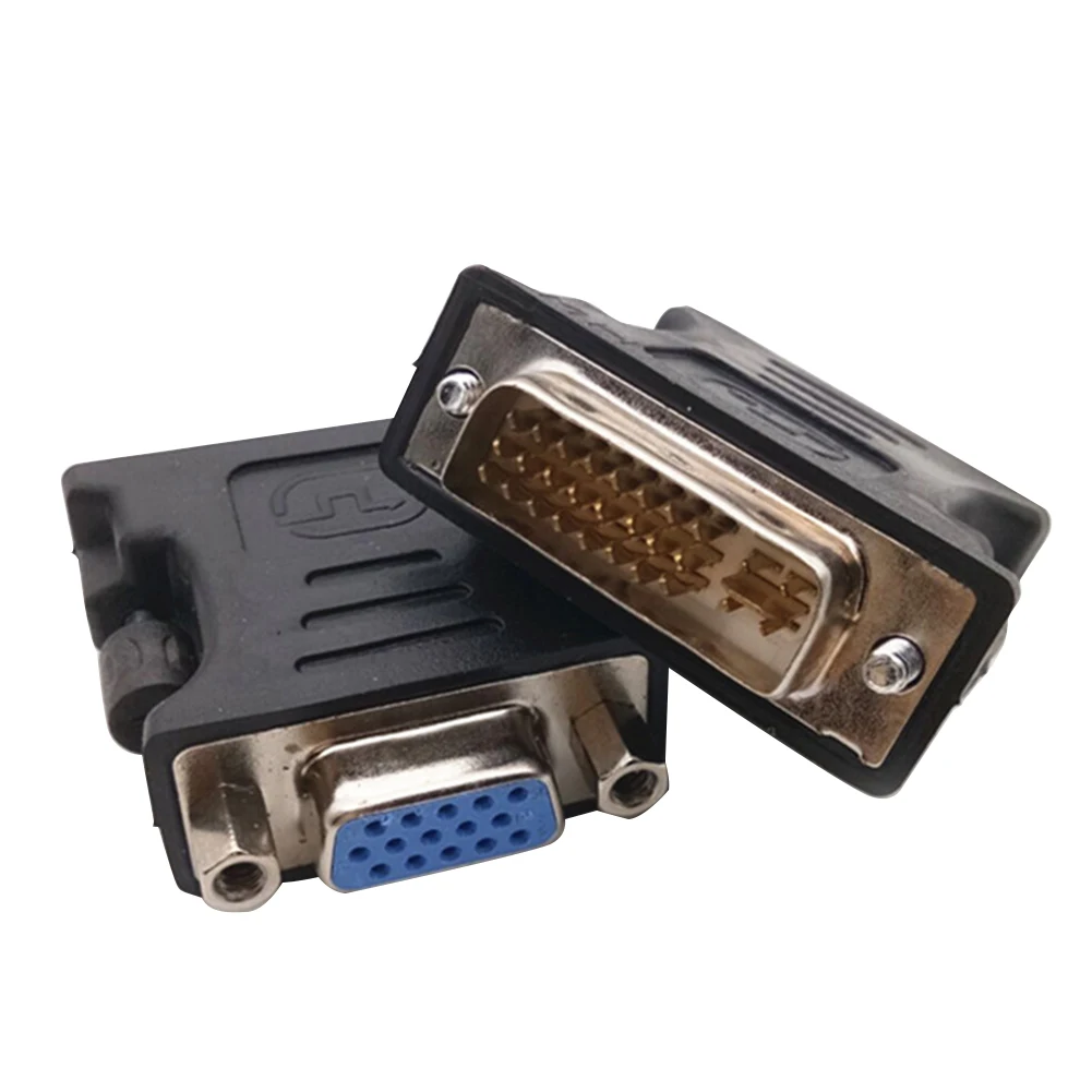 VGA15 Женский к DVI 24 + 5 Мужской конвертер высокоскоростной передачи данных