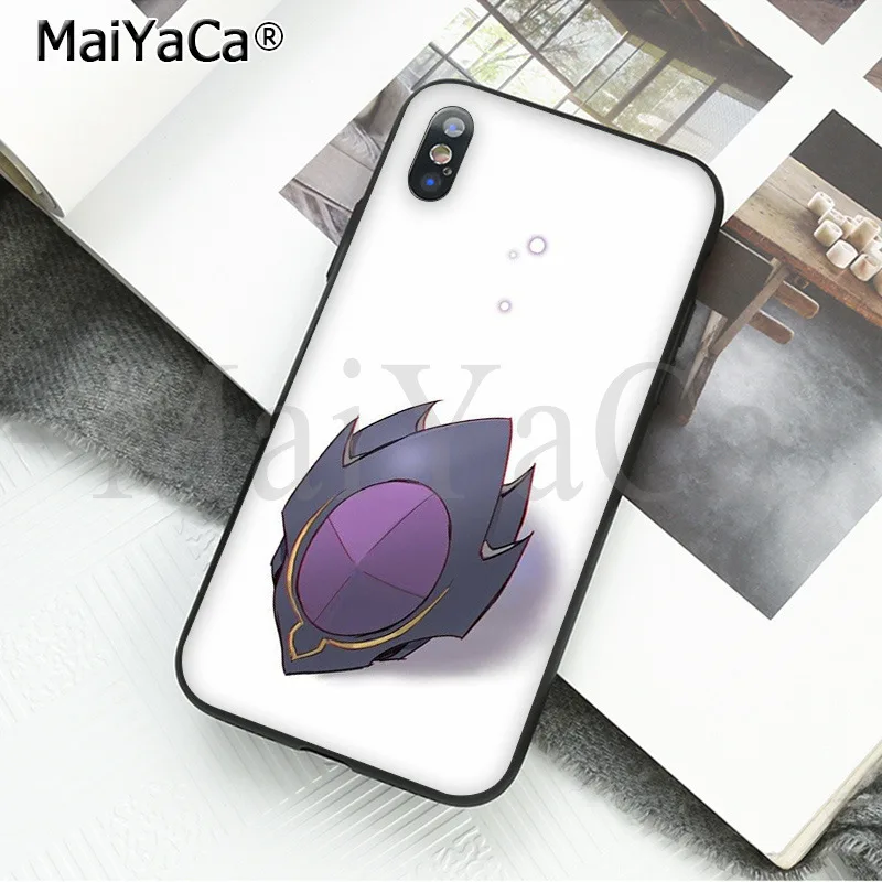 A12 MaiYaCa код Geass Coque Оболочка Чехол для телефона для iPhone X XS MAX 6 6S 7 7plus 8 8Plus 5 5S XR - Цвет: A12