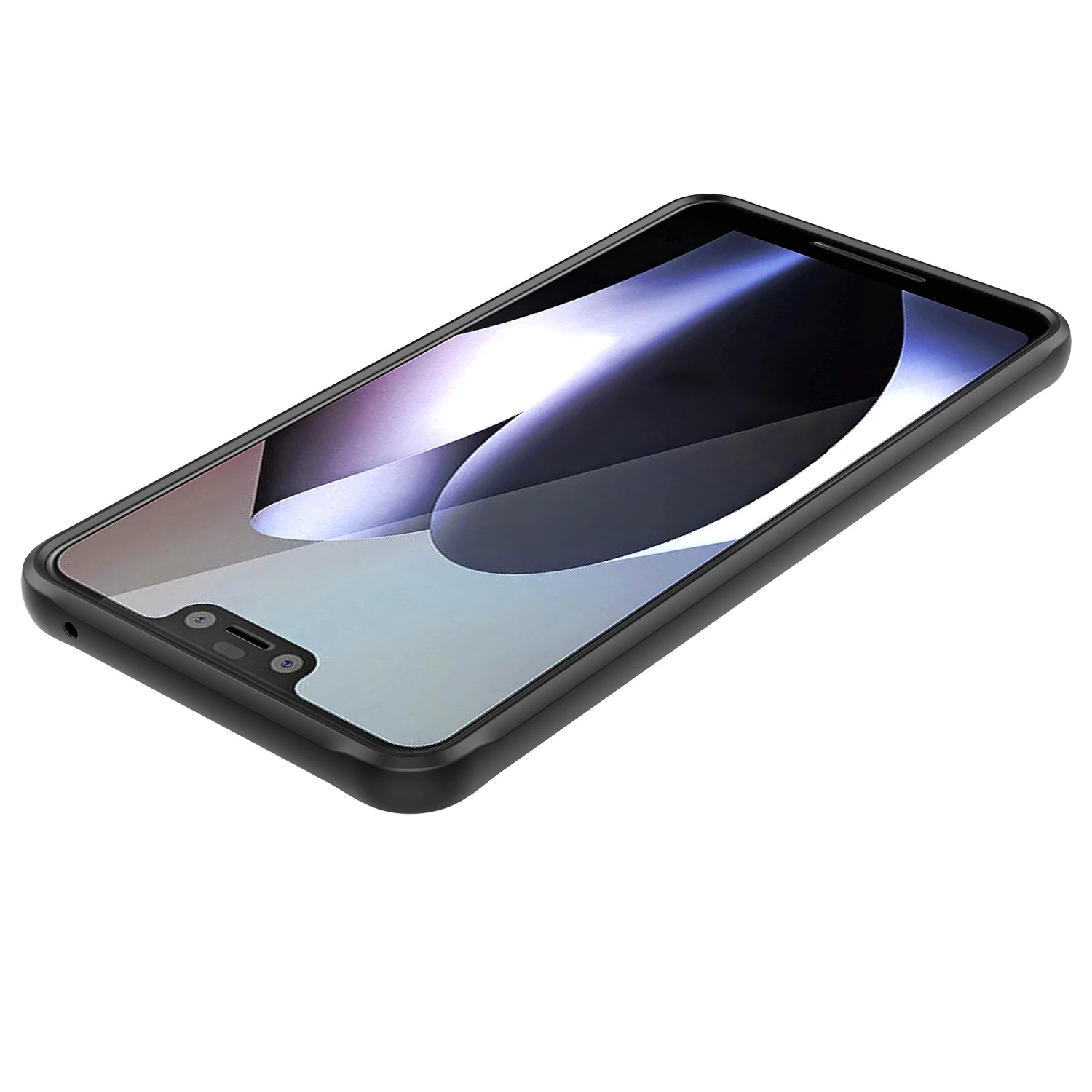 Чехол для Google Pixel 3 3XL мягкий силиконовый + прозрачный армированный защитный чехол