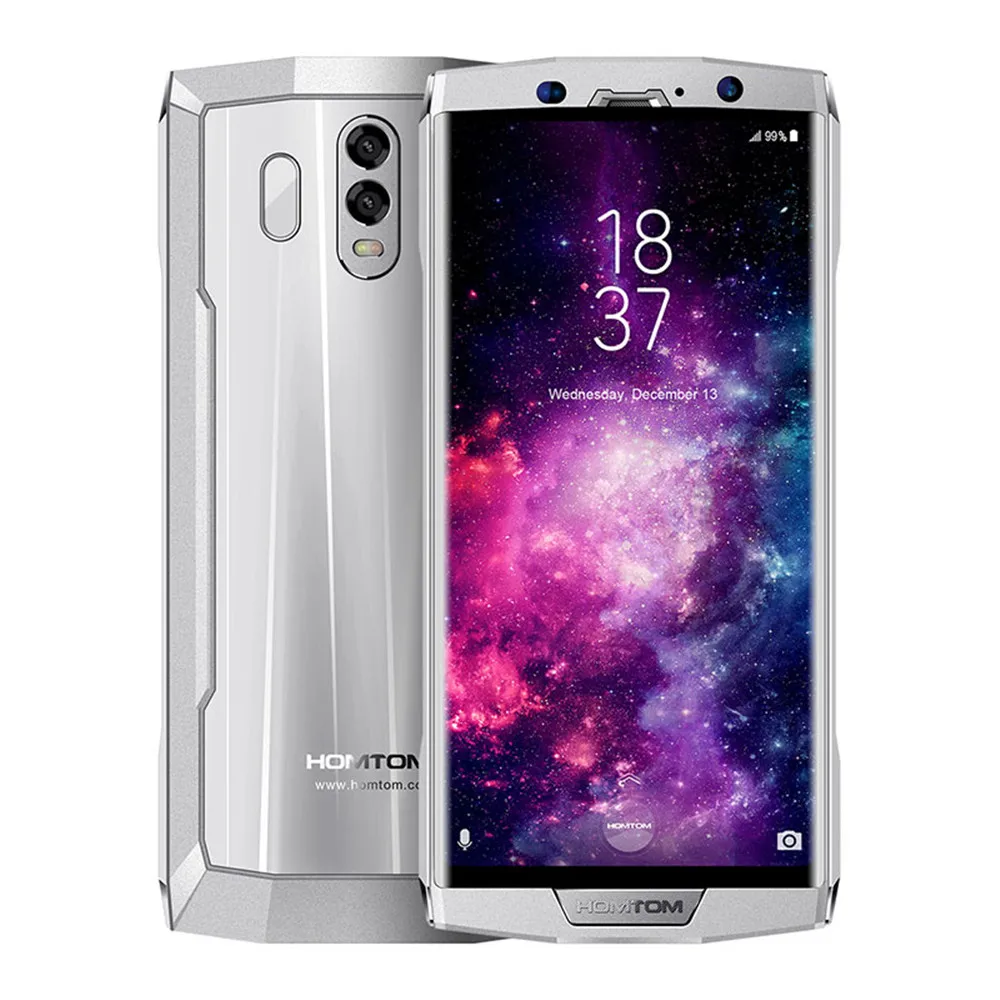 HOMTOM HT70 10000 мАч смартфоны 6 0 "Android 7 4G ram 64G rom MTK6750T Восьмиядерный 16 Мп + 5 OTG OTA gps Две sim