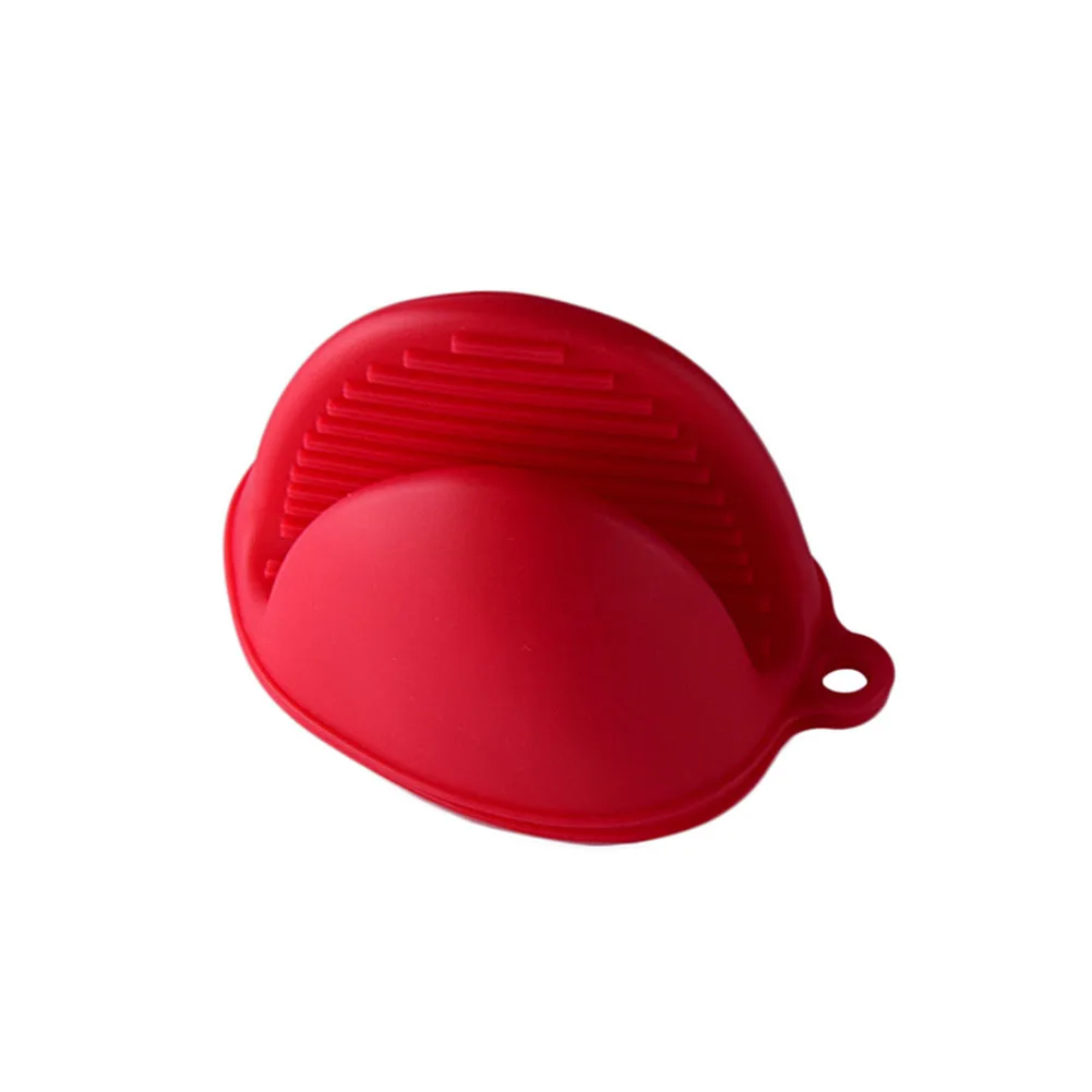 2018 Hot Sale Silicone Kitchen Organizer Insulated Heat Pot Clips Microwave Oven Gloves Plate Clip Keukenhulpjes #50 |