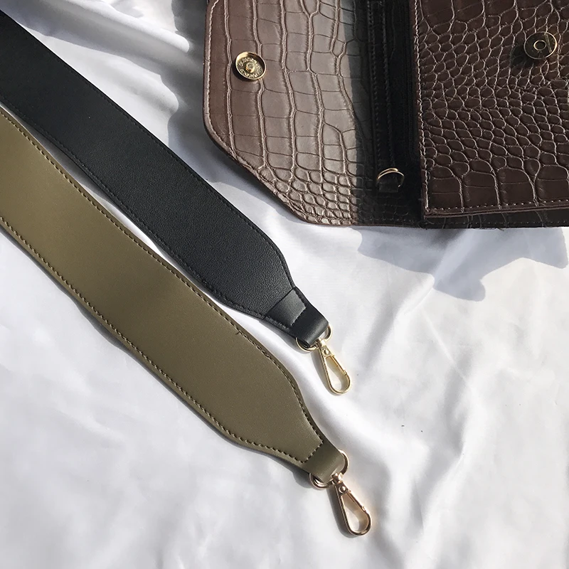 Сумка на плечо Mododiino с крокодиловым узором саквояж широком ремне для женщин