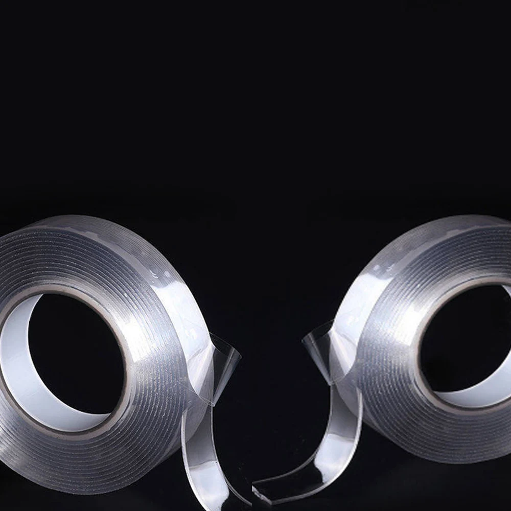 Новейшая бесследная моющаяся клейкая лента нано невидимые гелевые накладки