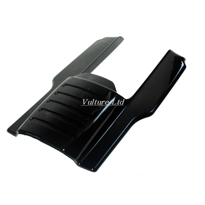 Новый мотоциклетный яркий черный 7 &quotзаднее крыло растянутое удлинитель для