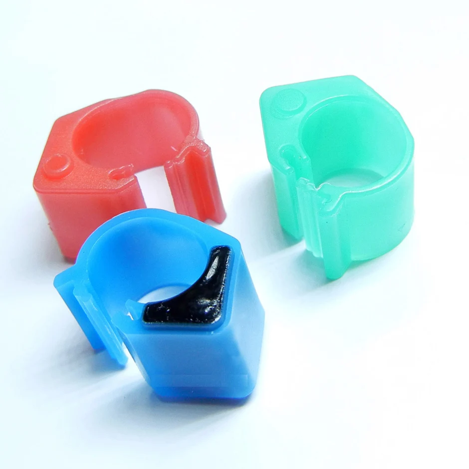 40 шт./лот электронная радиочастотная кольцевая бирка голубей для отслеживания с