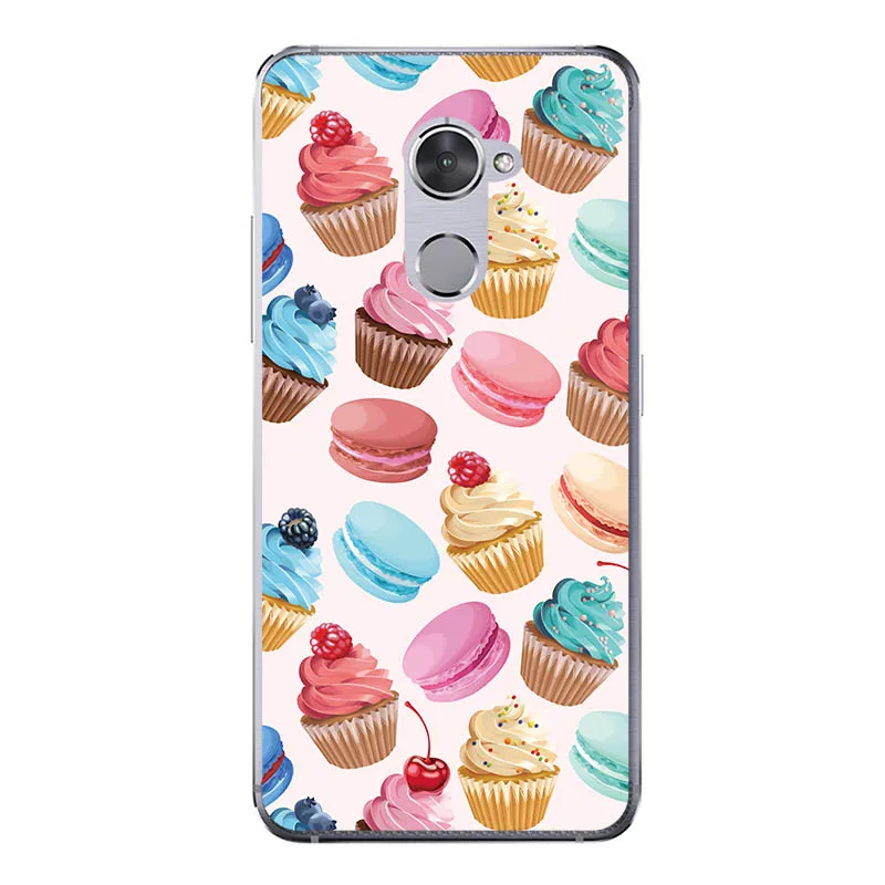 Solf TPU HH70 Чехлы для телефонов с надписью I am alone для Vodafone Smart V8 5,5 дюймов, модные чехлы с милыми животными для Vodafone Smart V8 - Цвет: Solf TPU HH70