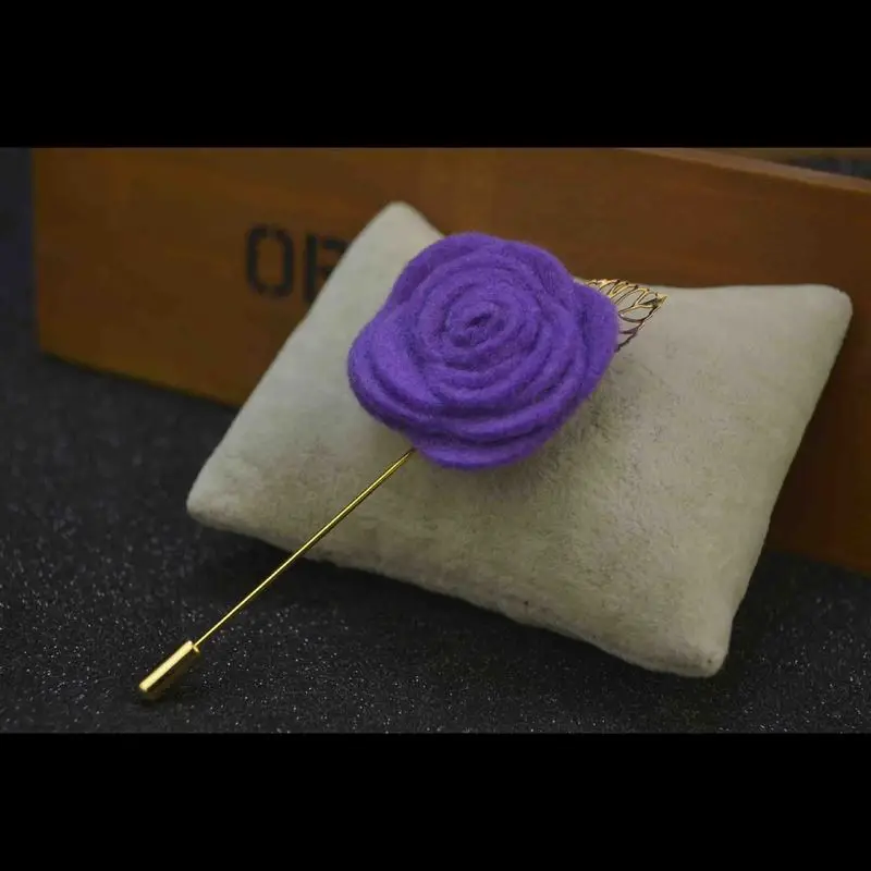 12-color New Men's Gold Long Brooch with Leaf Disc Boutonniere Brooches Pins Accessories Gift for Men Gifts Women | Украшения и