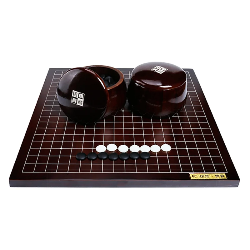 BSTFAMLY Yunzi идти шахматы 19 дорога 361 шт. Китайский Старый игры идут Weiqi бамбуковые доски и горшок не складной стол игрушка в подарок G11 - Цвет: Model 5