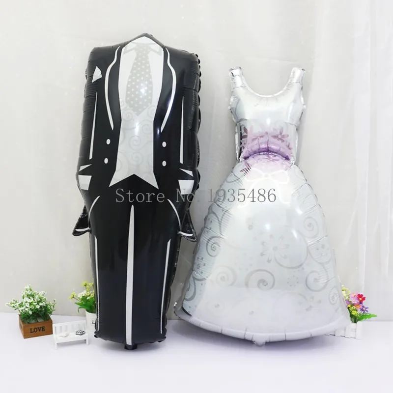 

Воздушный шар из фольги для свадебного платья жениха, невесты, 57 х118 см, 2 шт., воздушный шар на свадьбу