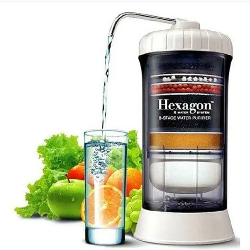 Quick Change PH Воды Щелочной Керамический Кран Ионизатор Фильтр Для С Естественным Био