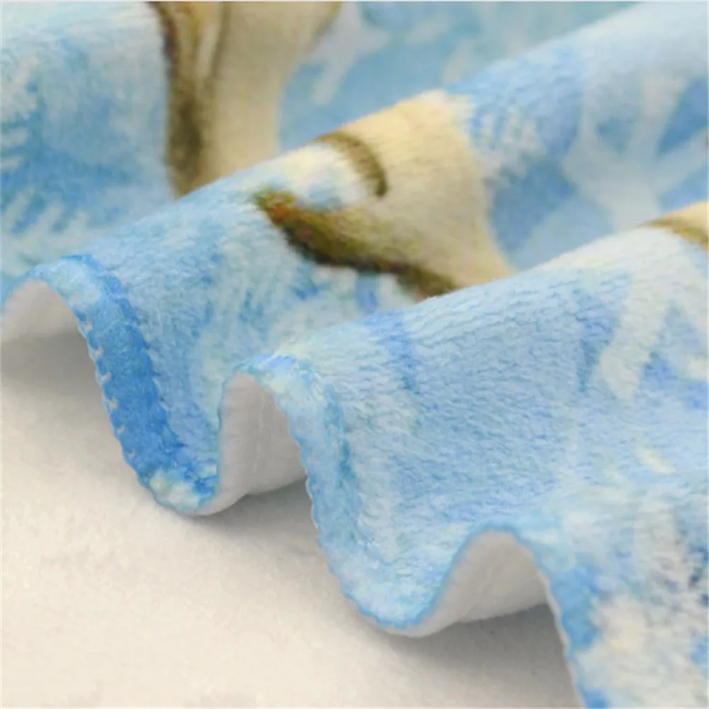 3D животное модное банное полотенце с принтом ванная комната микрофибра домашнее