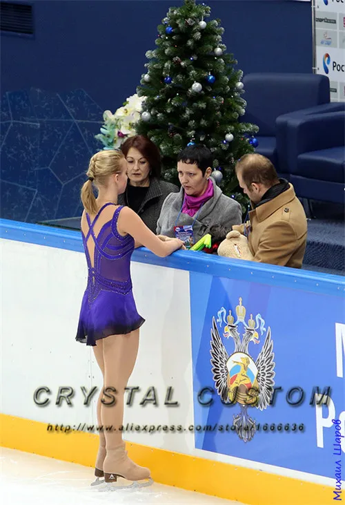 Лидер продаж платья для фигурного катания взрослых модная Новая фирменная