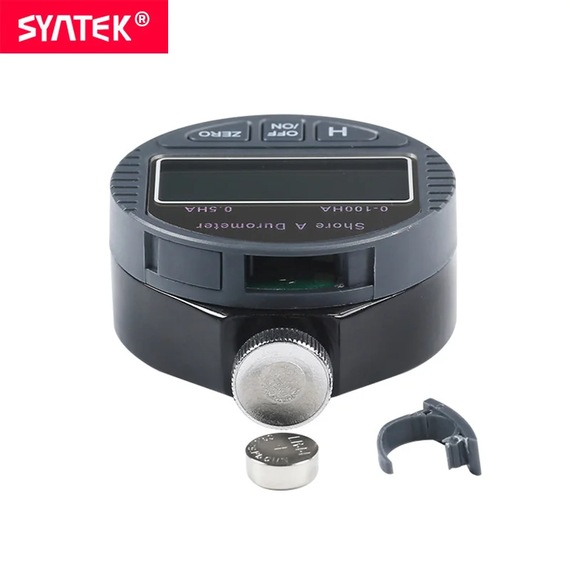 Syntek цифровой склероскоп Шора склерометр тестер твердости резины метр 0-100HA/HC/HD