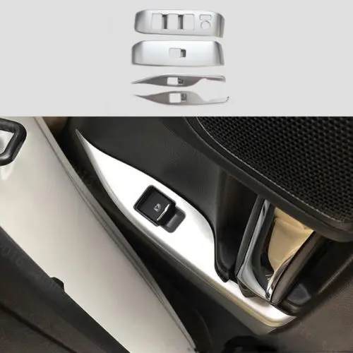 

4pcs Frame For Toyota Alphard 15-2016 Door Window Buttons Lift Panel Cover Trim
