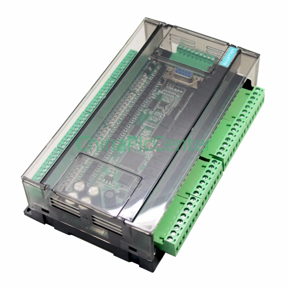LE3U FX3U 56MR 6AD 2DA 32 вход 24 релейный выход 6 аналоговый вход 2 аналоговый выход plc контроллер RTC(часы реального времени