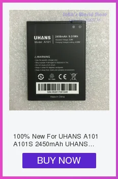 Новинка для UHANS A101 A101S 2450 мАч UHANS Мобильный телефон батарея смартфон замена батареи