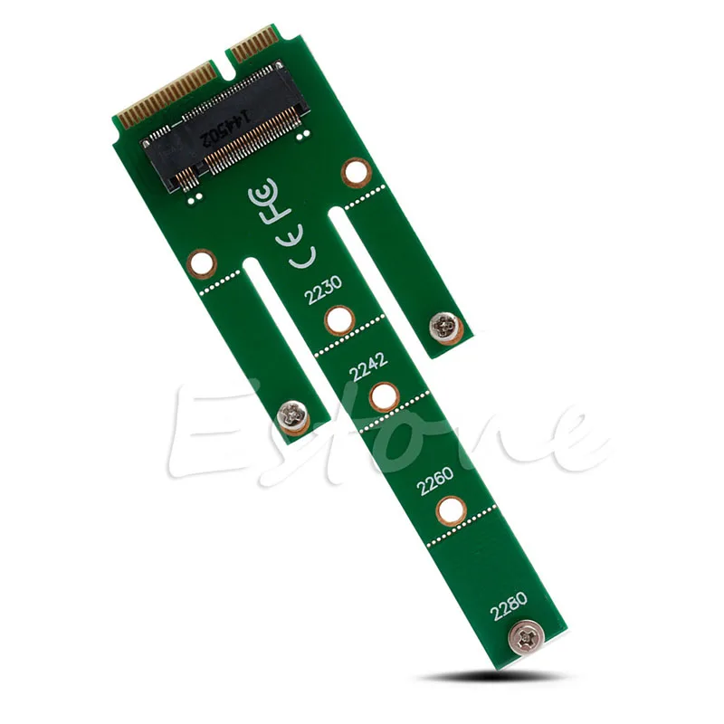 6,0 ГБ/сек. NGFF M.2 B SATA на основе SSD ключ к mSATA Мужской адаптер