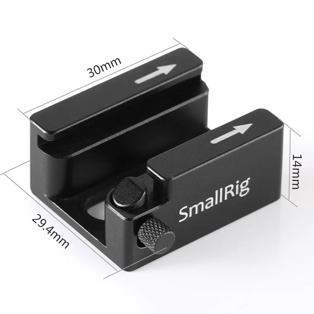 SmallRig Адаптер для крепления холодного башмака с кнопкой защиты от выключения