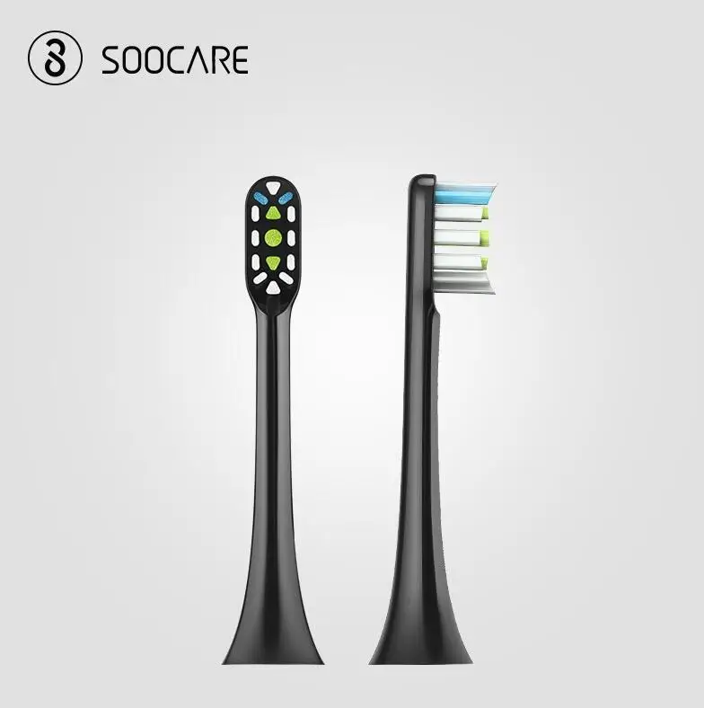Xiaomi Soocare X3 2 шт SOOCAS сменная электрическая зубная щетка головка для SOOCAS/Xiaomi Mijia SOOCARE X3 головка щетки горячая Распродажа D5