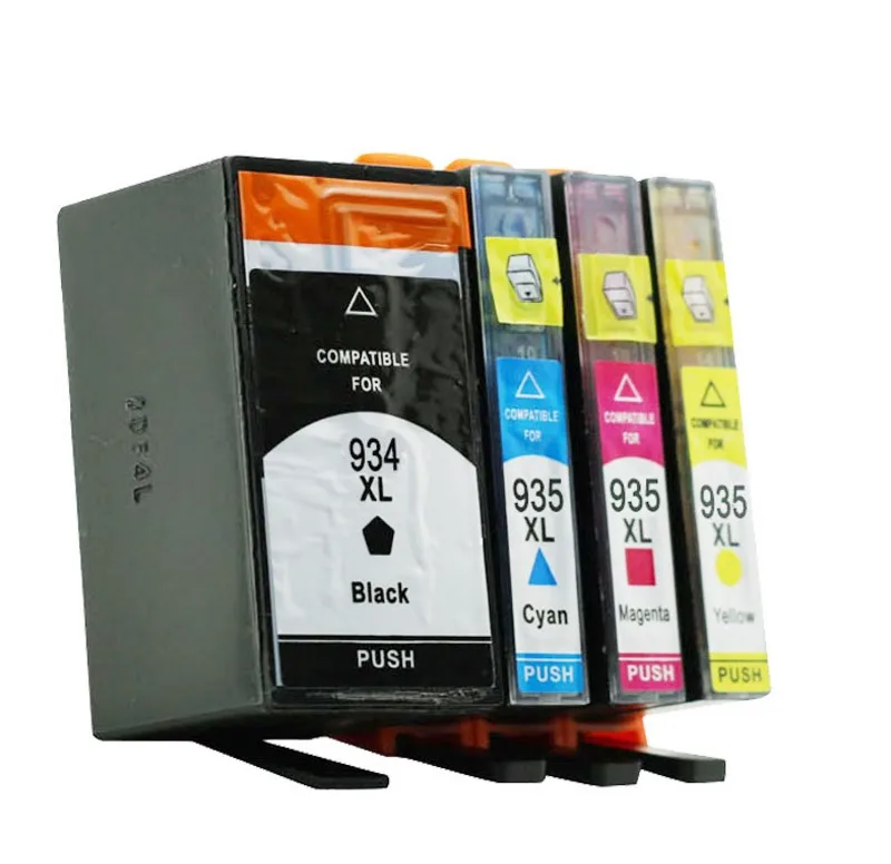 4 шт./компл. Тонер порошок для HP Officejet Pro 6820/6230/6812/6815/6835 чернильный картридж принтера