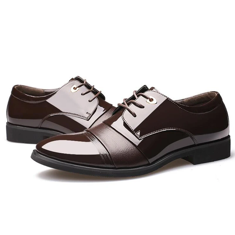 Men Leather Business Dress Shoes Classic Fashion Oxford for Casual MX4071123 | Обувь
