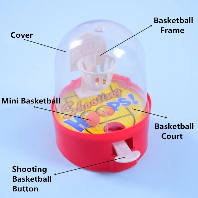 

Funny Mini Finger Basketball Shooting Game Machine Parent Child Interaction Desktop Game Toy Party birthday Christmas Halloween