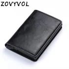 ZOVYVOL, алюминиевая идентификационная карточка для мужчин, мужской деловой противокражный RFID-кошелек с блокировкой кисти, защитный чехол для кредитных карт, Карманный Кошелек