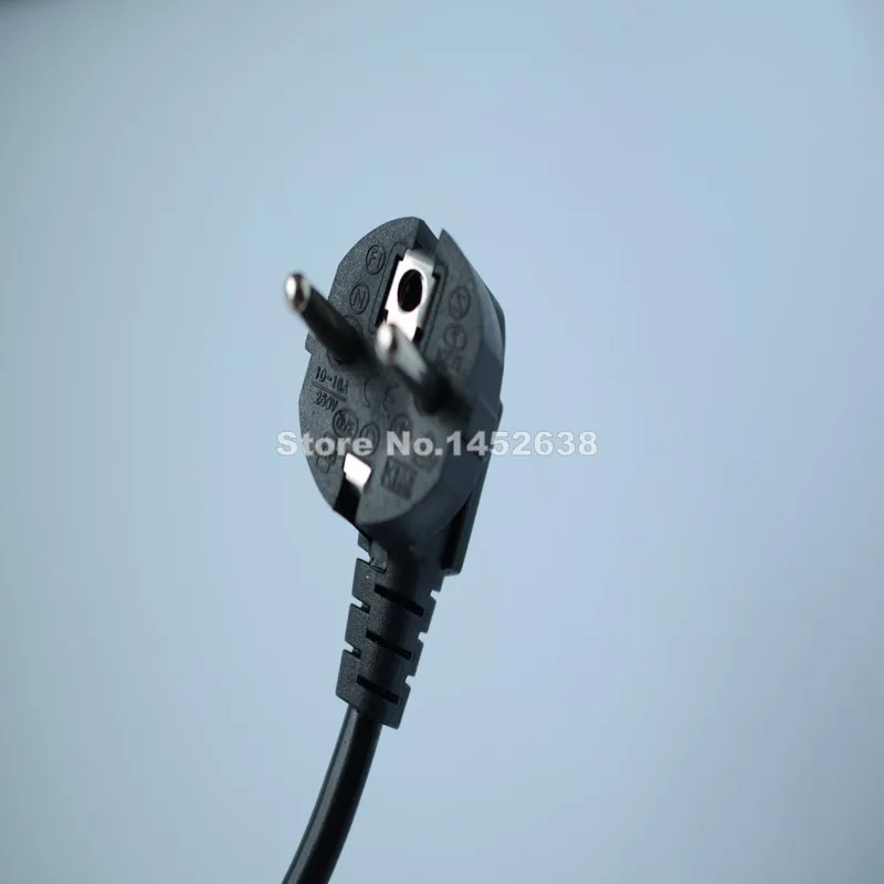 JIGU 1 5 M ЕС 3 зубец 2 Pin AC Шнур питания для ноутбуков Кабель адаптер штекер черный