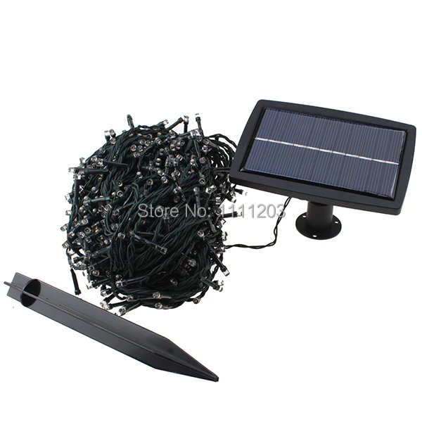 50m 165ft 500 White LED Light Garden Solar String lights Festival Christmas Decor Home Outdoor Lamp | Лампы и освещение