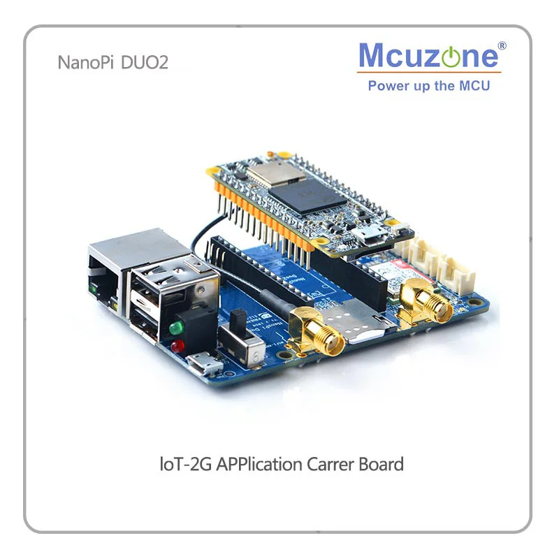 FriendlyARM NanoPi DUO2 512 М Allwinner H3 Cortex-A7 Bluetooth модуль беспроводного доступа Wi-Fi, UbuntuCore легкий вес IoT приложений