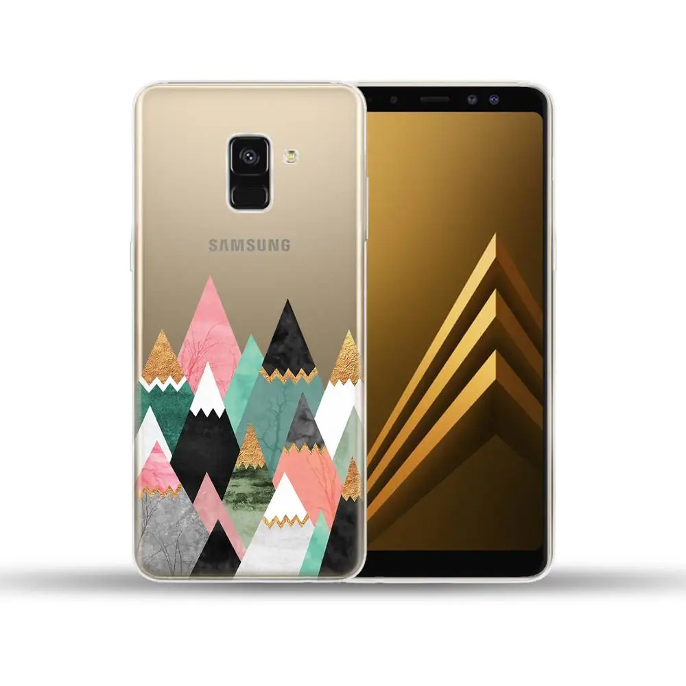 Мягкий чехол из ТПУ с изображением мороженого для Samsung Galaxy A10 A20 A30 A40 A50 A70 A80 A3 A5 A7 2016