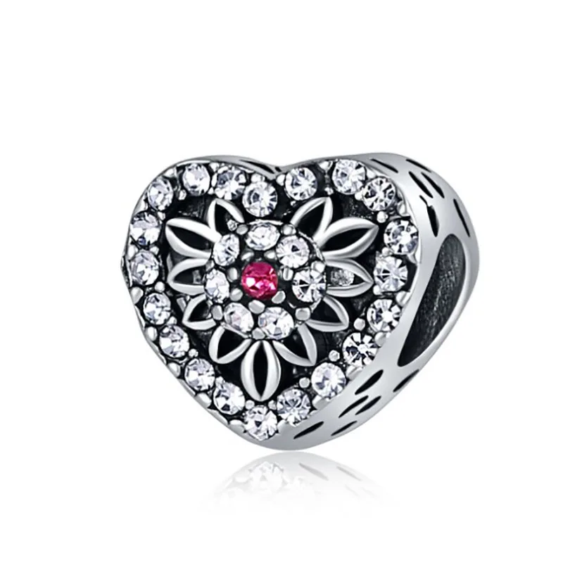 Fit berloque pulseira pandora Подвески Серебро плата Де Ли 925 браслет бусины для изготовления ювелирных изделий bijoux Шарм - Цвет: CTB836