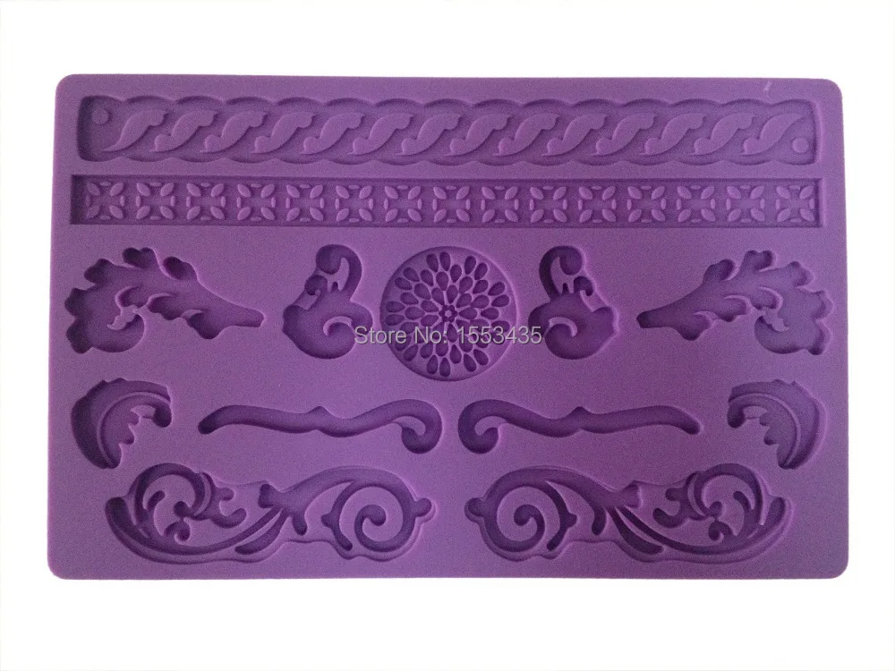 

Силиконовая форма для украшения торта Moldes De Silicona Cocina Fondant