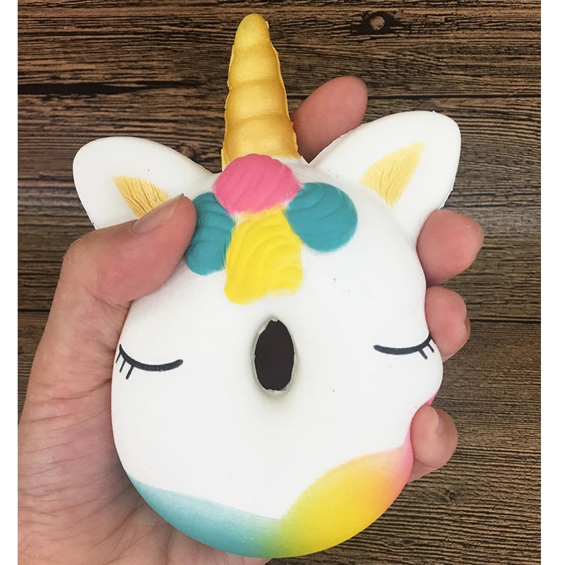 KOCOZO мягкое игрушки Средний милый Единорог Пончик хлебное антистресс игрушка