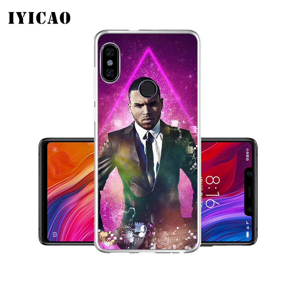 IYICAO Chris Brown hih pop Мягкий силиконовый чехол для телефона Xiaomi Redmi 4A 5A 6A Note 7 6 5 Pro Plus 4X