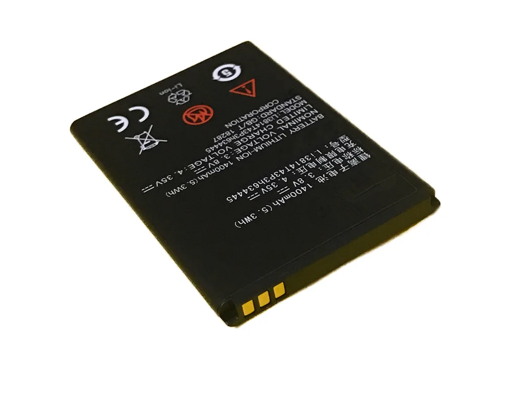 Аккумулятор для телефона ISUNOO 1400 мАч ZTE Blade A112 L110 черный аккумулятор