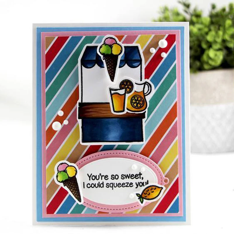 Fruit Stand &amp Hello Summer Clear Stamps for DIY Scrapbooking Craft Making Decor Transparent Stempels New Silicone Seal | Дом и сад