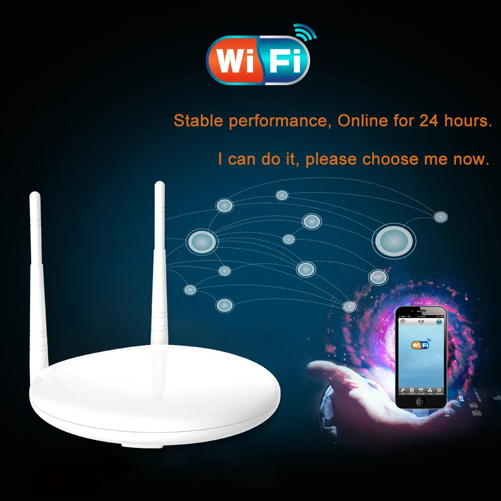 

Cioswi Home Wifi Device Wireless WiFi Router 300mps,Wifi Repeater 2.4ghz Wlan Access point and External Antenna network Router
