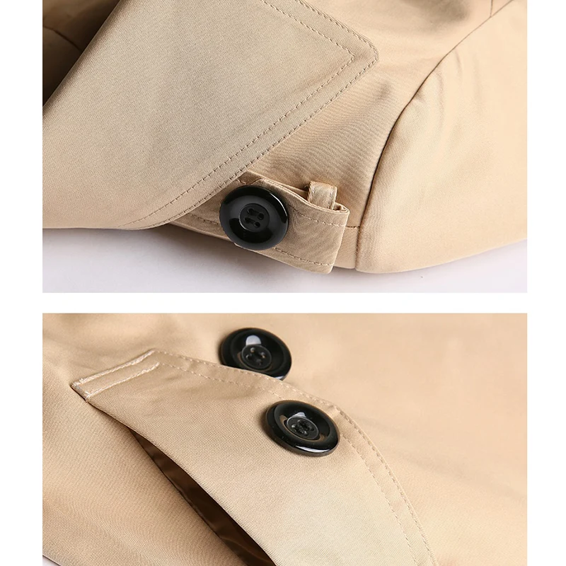 

Spring Autumn New Windbreaker Coat Women Fashion Elegant Plus size Slim Trench coats Casual Double-breasted Overcoat 5XL a321