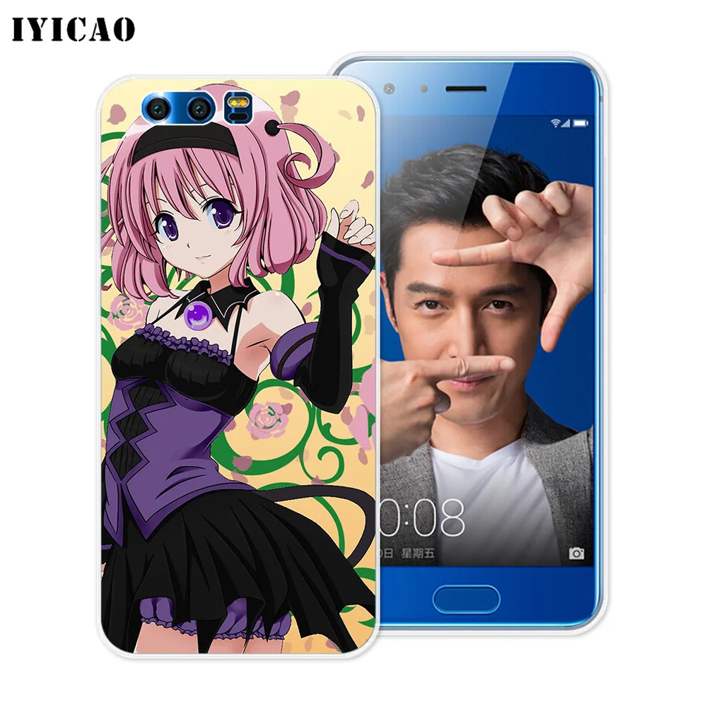 Мягкий силиконовый чехол IYICAO To Love Ru для Huawei Y9 Y7 Y6 Prime 2018 Honor 8C 8X 8 9 10 Lite 7X 7C 6A 7A Pro |